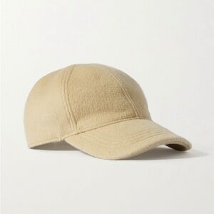 Toteme Doublé Wool and Cashmere Blend Baseball Cap